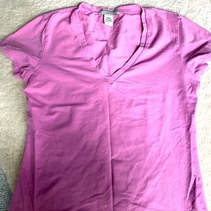 Banana Republic Lavender short sleeve stretch cotton tee t-shirt size small